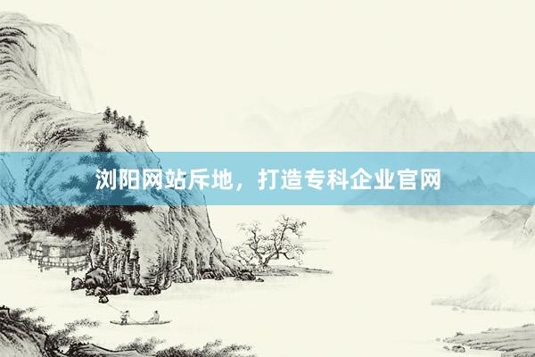 浏阳网站斥地，打造专科企业官网
